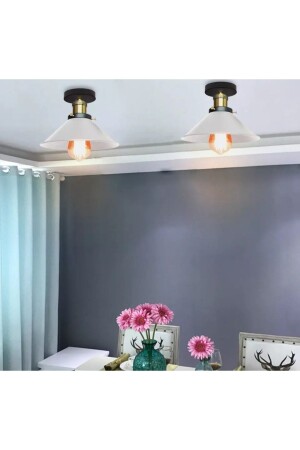 MNZ-Retro رستيك بلوفونير السقف شمعة ونتيج شمعة سعر واحد MYL002681 - demet habek mylights