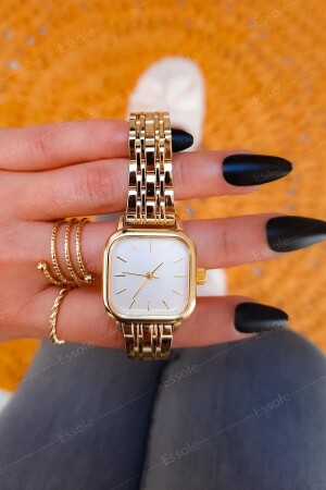 ساعة المساواة للنساء MNZ-Retro Square Dial Strap - Spectrum