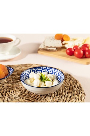 MNZ-Rêve Bleu Tuyau Bowl - أزرق - 12 × 4 سم - Madame Coco