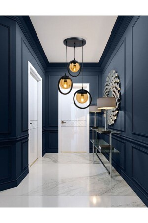 (MNZ-Ring) 3 قطع صندوقاً. غلوب شمعة سوداء مع زجاج ملون بالعسل. غرفة المعيشة، المطبخ، المراهق، الغرفة، غرفة الن - avizade