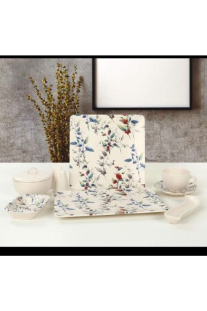 MNZ-Riva 30 قطعة مربع الإفطار مجموعة Rd-266k RD-266K - Remetta