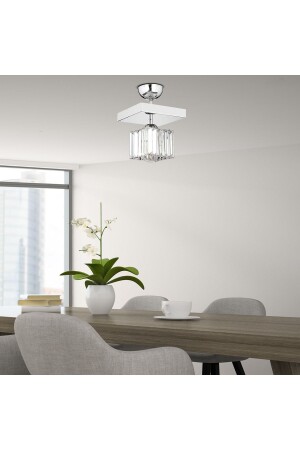 MNZ-RİVİA كروم ملصق بلافونيير الحجر غرفة المعيشة شمعة 3416-01-CH - Apliqa