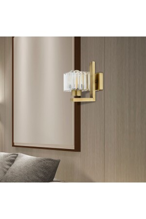 MNZ-Rivia صمام الحجر المتحركة للكريستال الحجر الحائط لمصباح غرفة النوم - السرير - غرفة المعيشة 3416-1-FR - Apliqa