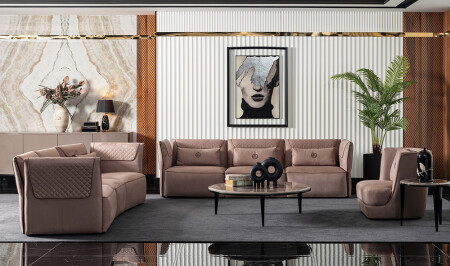 مجموعة الأريكة من طراز MNZ-Robby - Cadde Yıldız