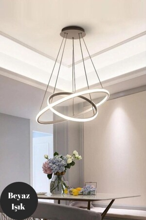 MNZ-Robin Gray شمعة حديثة مع 2 LED بيضاء robinn-g-2-01 - Elektroyou