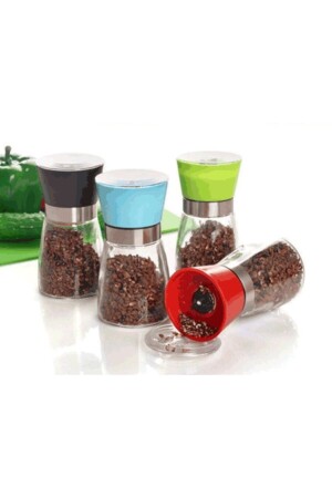 MNZ-Rock Salt Pepper Grinder معصم الدوائر معصم الملح معصم الملح شاكر ANKAKH-5679 - FırsatYeri