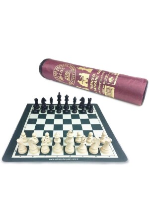 مجموعة شطرنج MNZ-Roll مع حقيبة نجوم حجم كبير 45x45cm تخزين dop6947549igo - Star Oyun Aletleri