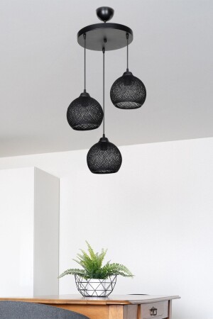 (MNZ-Rope 3-Plus Chandelier) أسود (MNG) 0012 - Modelight