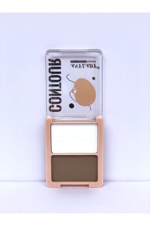 MNZ-Rose Duo 2 حزمة كونتور بليت - Aily Cosmetics