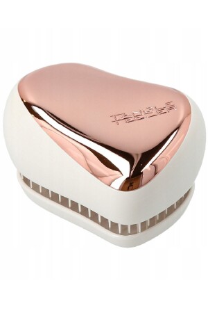 فرشاة شعر من طراز MNZ-Rose Gold Compact Styler - Tangle Teezer