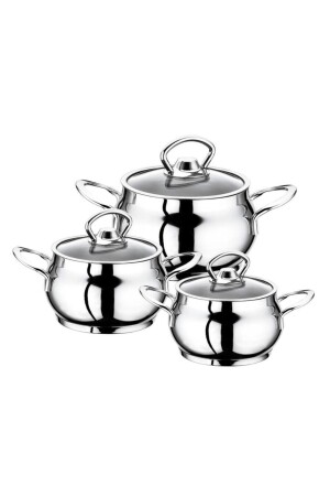 MNZ-Rose Küre 6 قطع مجموعة حاوية عميقة B4247 P402PŞÜ. 44247. 01 - Bambum