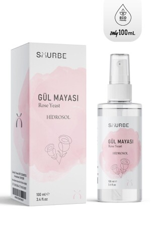 MNZ-Rose Yeast Water تُضيء وتُثبت النغمة 100% طبيعيّة نقية 100 مل - Sourbe