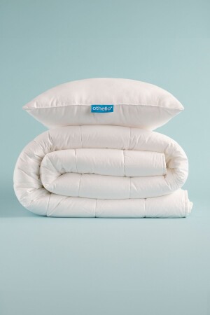 مجموعة واحدة من ملابس الوسادة من نوع MNZ-Rosy (1 PIECE PILLOW) (1 PIECE 155X215 CM SINGLE QUILT) - Othello