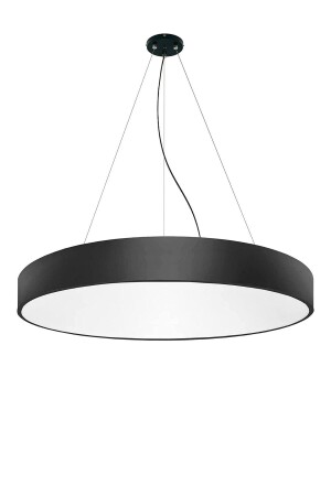 MNZ-Round Controlled 3 Color Illuminated Office Chandelier، إضاءة خطية، غرفة المعيشة Chandelier، عرضة شمعة 3007 - Ledmi Lighting