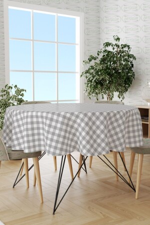 MNZ-Round المغطاة PVC المطبخ المطبخ المطبخ المطبخ المطبخ المقاوم للثآرات الممسوحة المتحقق - Örtücüm