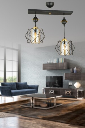 MNZ-Row من السوداء جزيرة 2 قطع فاخرة شمعة AK00033 - Kraliçe