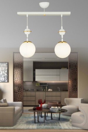 MNZ-Row من الأبيض 2 قطع الكرة البيضاء الكرة العالية الزجاجية الفاخرة الشنارة AK0006 - Kraliçe