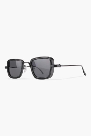 نظارات شمسية من نوع MNZ-Royal Eyewear Ex657- Dark Black Unisex نظارات شمسية REEX657DRKBLCK - WATCHOFROYAL