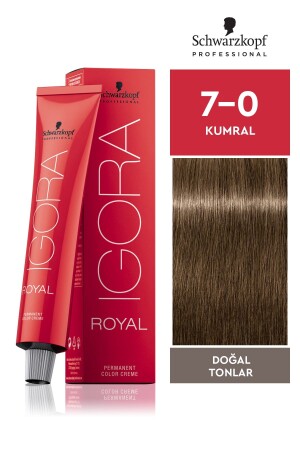 MNZ-Royal Natural Tones 7-0 أوبورن 60 ميل - Igora