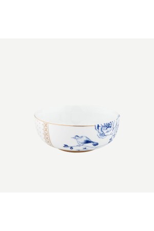 MNZ-Royal White Blue White Porcelain Bowl 12,5 سم 51103103 - Pip Studio