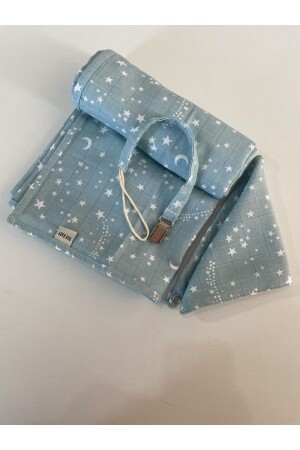 MNZ-Run Baby 100٪ القطن الطفل المسلين مجموعة (80X90CM سدرة سكارف سدرة) مجموعة المسلين - runbaby