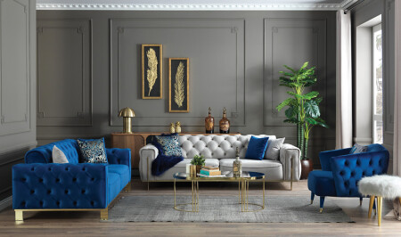 مجموعة الأريكة من طراز MNZ-Ruse - Cadde Yıldız