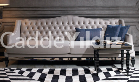 أريكة فاخرة ذات أربعة مقاعد من نوع MNZ-Rustic - 2062-1 - Cadde Yıldız