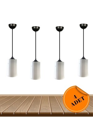 MNZ-Rustic أكريليك أبيض ميكا الزجاج 3 قطع غرفة المعيشة المطبخ مدخل مصباح العقاب القنابل TYC00636621997 - MHK Collection