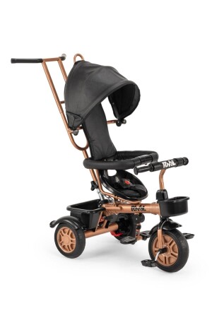 MNZ-Rv501 الدراجة الذهبية المضخمة الدراجة الأطفال على ثلاث عجلات مع مراقبة الآباء RV501-GOLD - Rival