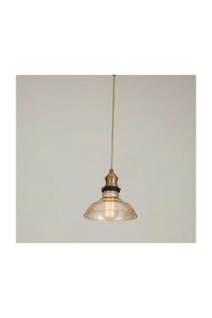 MNZ-S ريترو عسل الزجاج واحد الشمعة الروسيكية 23 سم MYL00006 - demet habek mylights