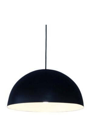 MNZ-S ريترو المعدني معلق مصباح الشنابل الأسود الداخل أبيض 40 سم MYL000046 - demet habek mylights