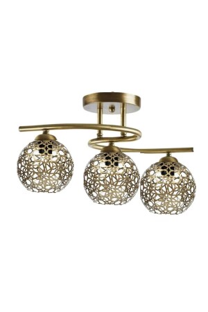 MNZ-S نموذج مودرن سلجوق موتيف Plafonier Chandelier - Lambadar