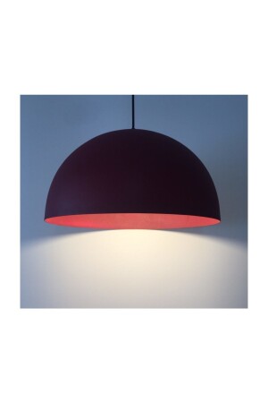 MNZ-S Retro Claret الأحمر الداخلي مصباح معلق معدني مصباح 40 سم عرض MYL000427 - demet habek mylights