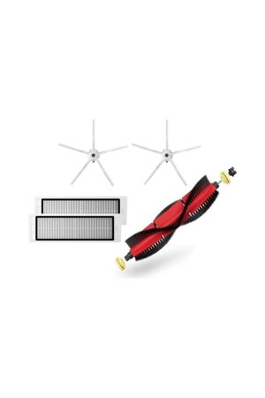 MNZ-S5 ماكس- أبيض روبوت نظيف الفراغ مجموعة متوافقة من 5 قطع غيار - Roborock