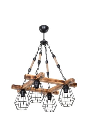 MNZ-Sadom Lux الخشب الحبل الشنادل 8602 - manogrup avize aydınlatma