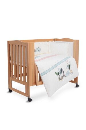 MNZ-Safari طلاء 50*90 غطاء الغطاء الطفولة مجموعة 7 قطعة مجموعة النوم ntr202 - Natureza