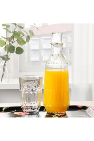 MNZ-Sallskaplıg 1 lt زجاجة زجاجة زجاجي - IKEA