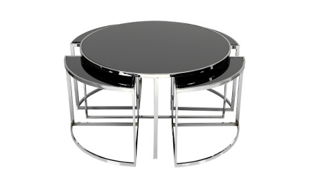 مجموعة من طاولات القهوة من MNZ-Sapphire - Cadde Yıldız