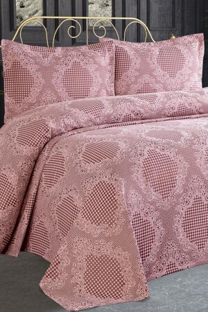 MNZ-Sapphire Jacquard Chenille مسحوق لفراش - Çeyiz Diyarı