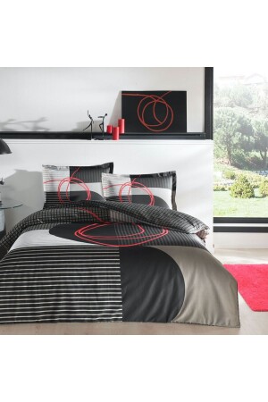 MNZ-Satin مزدوجة غطاء غطاء مجموعة باندورا براون 000001000044333002 - Taç