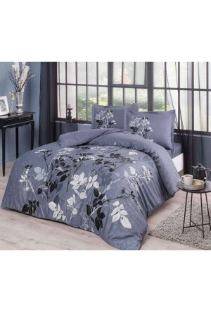 MNZ-Satin مزدوجة غطاء غطاء القماش مجموعة كليمنت الأرجواني 60266685 - Taç