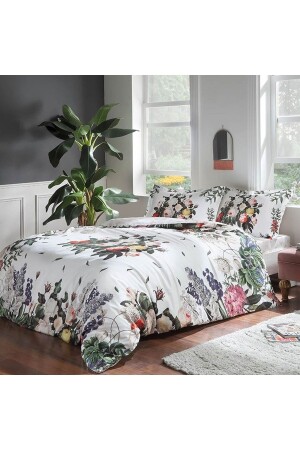 MNZ-Satin Cherlin Green غطاء غطاء مزدوج 8682475104289 - Taç