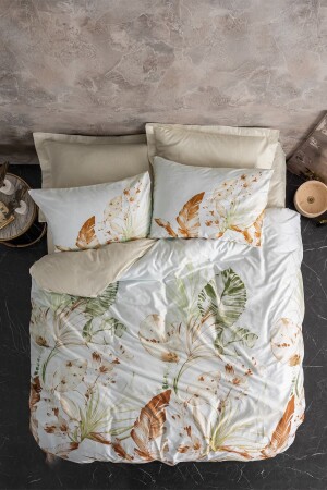 مجموعة من غطاءات المزدوج من MNZ-Satin - Cotton Box