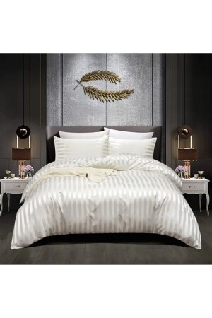 MNZ-Satin Cotton Double Duvet Cover Set 90874512387 - ZAVO