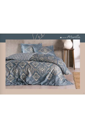 MNZ-Satin غطاء غطاء الماريلا المزدوج MARİLLA - Taç