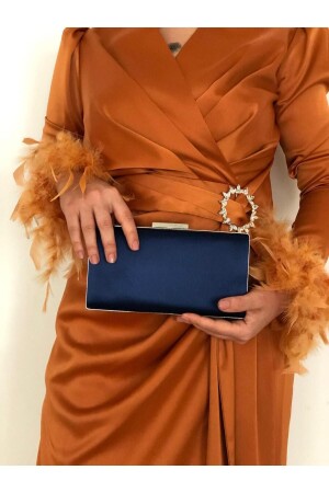 كيس ملابس المساء الزرقاء من بحرية (MNZ-Satin) TYC1SQDMVN168704111898607 - Sh Poly