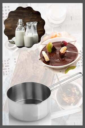 MNZ-Sauce Bowl Milk Jug بيضة متعددة تغليف الفولاذ المقاوم للصدأ الوهمي يدكورات القاعدة - Doğuş Mutfak
