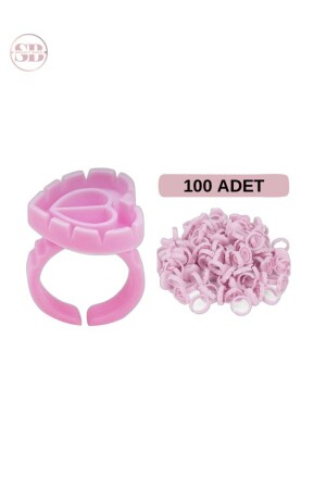 MNZ-SB Beauty 100 قطعة حرير العينات علبة حاملة الخاتم الملصقة حاوية حلقة علبة - Sbcosmetics