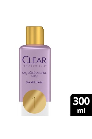 MNZ-Scalpceuticals شامبو رعاية الشعر ضد فقدان الشعر 300 مل - Clear