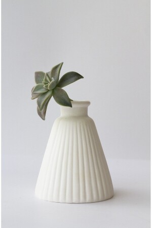 المكعب المزخرف من الخرسانة من المنطقة (MNZ-Scandinavia Decorative Concrete Vase) 10 سم - A&P